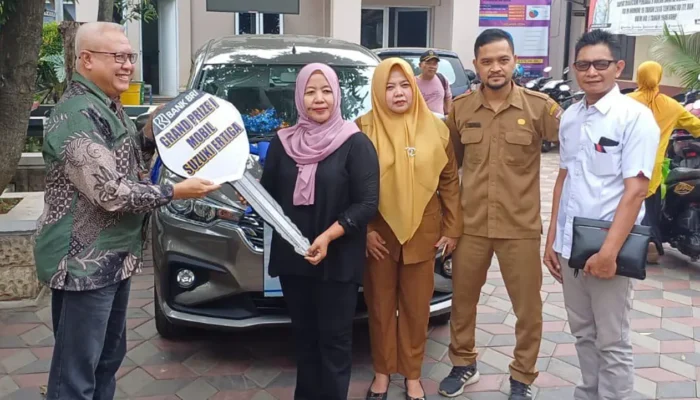 Nasabah BRI Kanca Balaraja Kaget, Sering Nabung di Simpedes Tiba-tiba Dikasih Mobil Baru