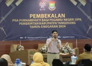 Jelang Masa Purnabakti, Pejabat dan Pegawai PNS Kabupaten Tangerang Diberi Pembekalan Agar Tetap Produktif