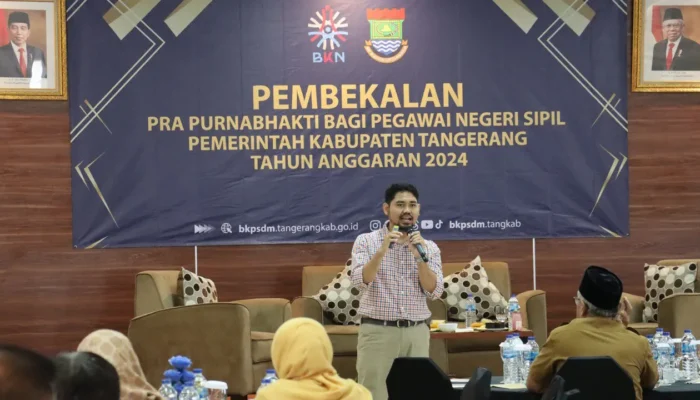 Jelang Masa Purnabakti, Pejabat dan Pegawai PNS Kabupaten Tangerang Diberi Pembekalan Agar Tetap Produktif
