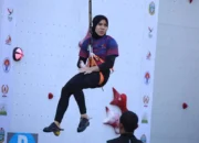 PON XXI Aceh-Sumut 2024, Rajiah Sallsabillah Catat Waktu 6,56 Detik di Cabor Panjat Tebing