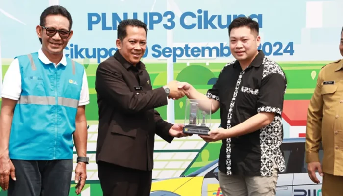 Pj Bupati Tangerang Resmikan SPKLU Suvarna Sutera untuk Dukung Kendaraan Listrik
