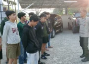 Terlibat Aksi Balap Liar, 10 Remaja Diamankan Polsek Cibadak Lengkap dengan Kendaraan di Jalan Raya Rangkasbitung–Pandeglang 