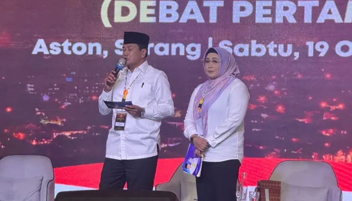 Debat Pertama Pilkada Kabupaten Tangerang 2024, Pasangan Maesyal-Intan Lebih Kuasai Materi 