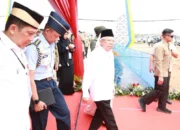 Pj Bupati Dampingi Wakil Presiden RI di Acara Pencanangan Pembangunan Universitas Syekh Nawawi dan Rumah Sakit Islam