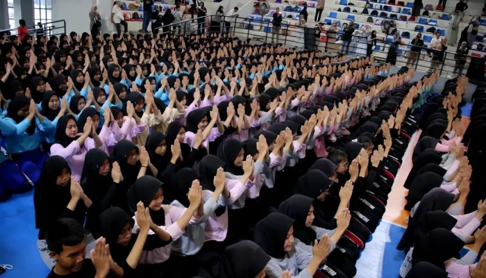 Workshop Tari Ratoh Jaroe di Kota Tangerang, Ribuan Penari Pelajar se-Jabodetabek Berbondong-Bondong ke GOR Gondrong