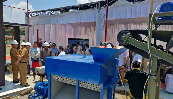 Teknologi AWS Pyrolisis di TPS 3R Mustika Ikhlas, Solusi Penanganan Sampah Inovasi DLHK Kabupaten Tangerang