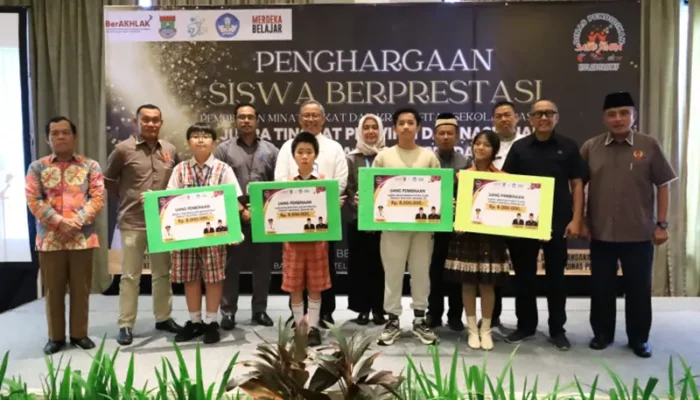 Disdik Kabupaten Tangerang Beri Penghargaan Siswa Berprestasi di Ajang OSN, FLS2N, dan O2SN 2024