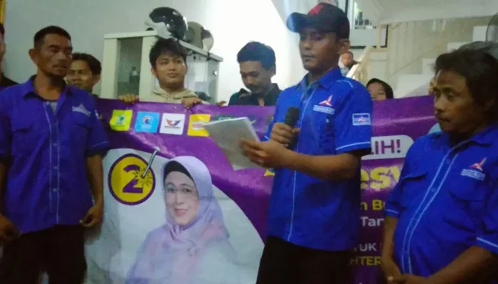 Beralih Dukungan, Kader Demokrat Kelapa Dua Pilih Maesyal Rasyid dan Intan Nurul Hikmah