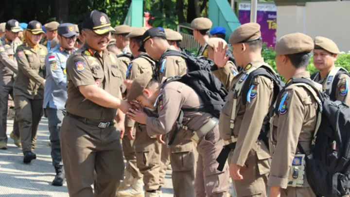 70 Personel Satpol PP Siaga Amankan MTQ ke-55 Tingkat Kabupaten Tangerang di 14 Titik Lokasi Lomba
