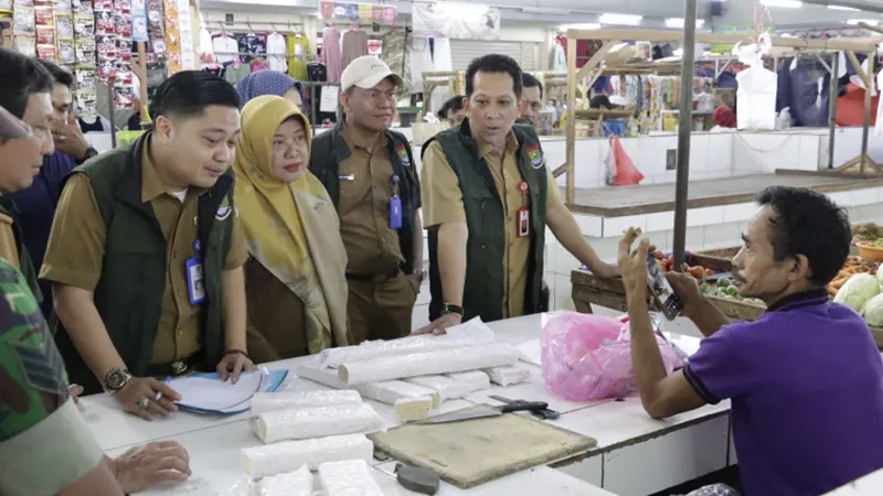 Sidak Pasar Cisoka