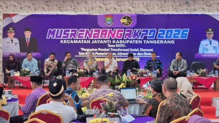Musrenbang RKPD TA 2026, Kecamatan Jayanti Tingkatkan Sarana dan Prasarana Sekolah Demi Kualitas Pendidikan