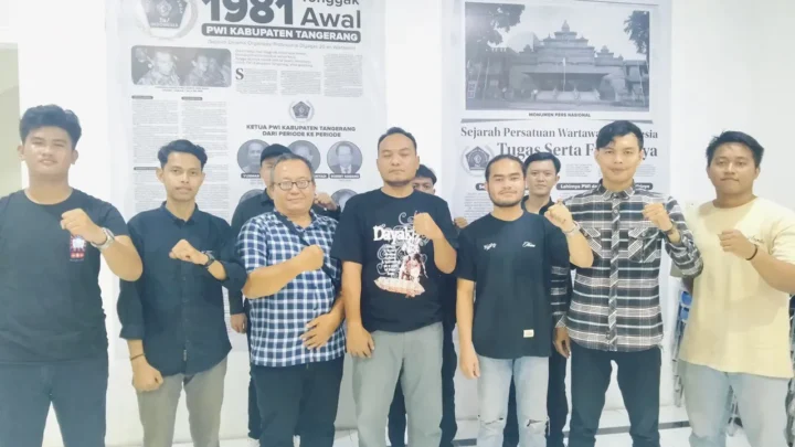 Aliansi BEM Minta Maaf ke Kantor PWI Kabupaten Tangerang Usai Insiden Pembakaran Spanduk HPN 2025