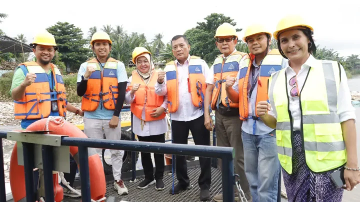 Kapal Interceptor Siap Beroperasi di Sungai Cisadane, Kolaborasi DLH dan PLTU Banten 3 Lontar Atasi Pencemaran Sampah