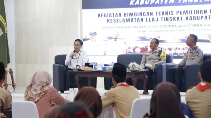Dishub Gelar Bimtek Keselamatan LLAJ 2025, Pelajar Tangerang Jadi Duta Keselamatan Lalu Lintas, Tugasnya Kampanye di Sekolah