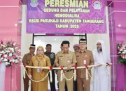 Gedung Pelayanan Hemodialisa RSUD Pakuhaji Resmi Dibuka, Pj Bupati: Bukti Serius Penuhi Kebutuhan Layanan Kesehatan