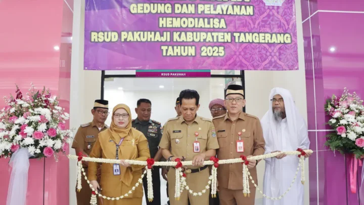 Gedung Pelayanan Hemodialisa RSUD Pakuhaji Resmi Dibuka, Pj Bupati: Bukti Serius Penuhi Kebutuhan Layanan Kesehatan
