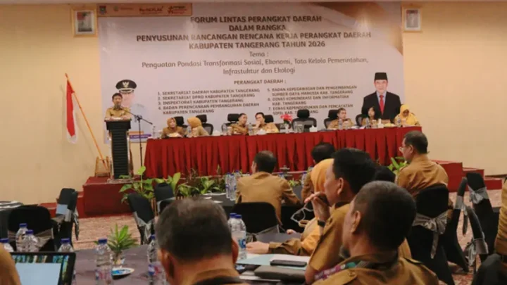 Pemkab Tangerang Gelar Forum Lintas Perangkat Daerah, Siapkan Rencana Kerja 2026 untuk Transformasi Sosial dan Ekonomi