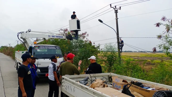 Tahun Ini, Pemerintah Kabupaten Tangerang Targetkan Pemasangan 1.486 PJU, 16 Ribu Titik Telah Terfasilitasi