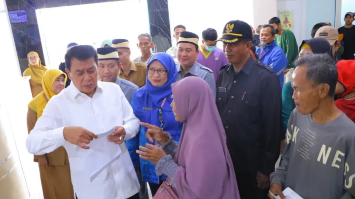 Tingkatkan Kualitas Layanan Kesehatan di Pantura, Bupati Tangerang Moch Maesyal Rasyid Cek Pelayanan di RSUD Pakuhaji