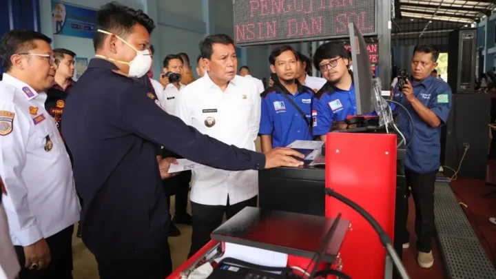 Bupati Maesyal Resmikan Gedung PPKB UPTD Legok, Fasilitas Uji Kendaraan Canggih Siap Dongkrak PAD