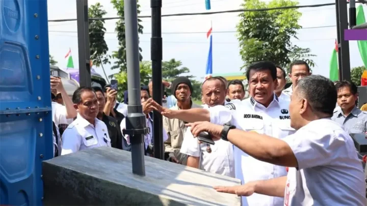 Bupati Tangerang Resmikan Instalasi Pengolahan Air (IPA) Bersih di Desa Gembong