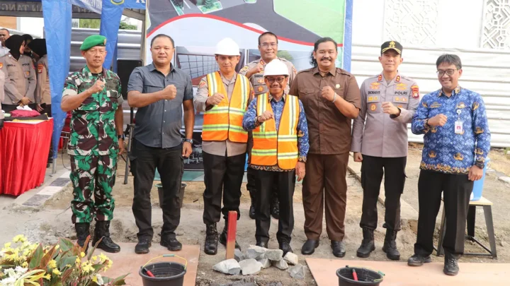 Resmi Dibangun! Gedung Parkir 4 Lantai Polres Metro Tangerang Kota, Parkir Roda Dua dan Empat Lebih Mudah