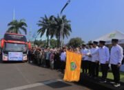 Pelepasan Calon Haji Kloter 02/JKG Kota Tangerang, Keberangkatan Hingga Pemulangan Ditanggung Pemkot Tangerang