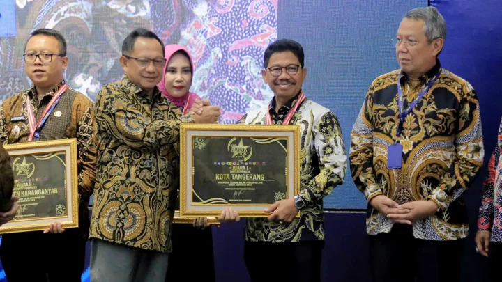 Pemkot Tangerang Bawa Pulang Juara 1 SPM Award Kategori Kota, Cetak Prestasi Nasional Lagi