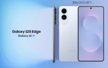Tipis Tapi Tangguh! Samsung Galaxy S25 Edge: Bertenaga Snapdragon 8 Elite Mobile Platform, Desain Futuristik dan Anti Goyang