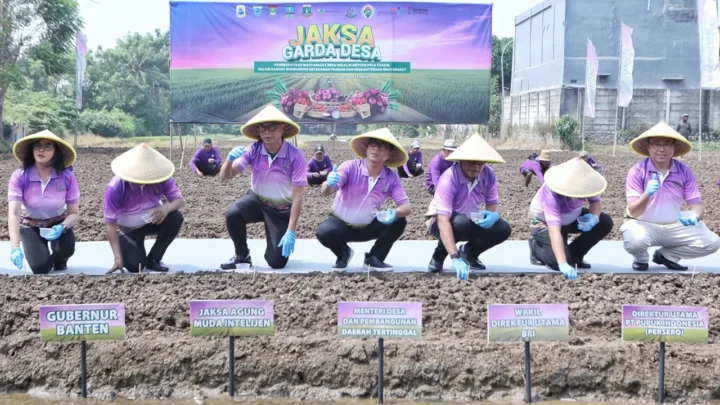 Sinergi Lintas Lembaga, Jaksa Garda Desa Resmi Diluncurkan di Sepatan untuk Wujudkan Ketahanan Pangan