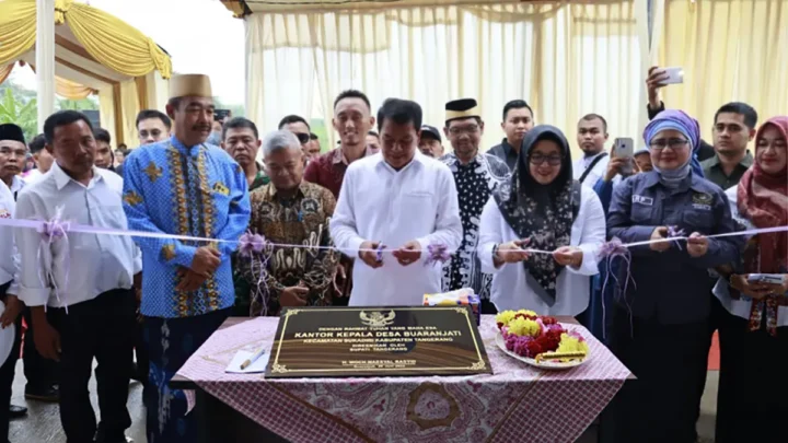 Bupati Tangerang Resmikan Kantor Desa Buaran Jati, Dorong Pelayanan Cepat dan Inklusif