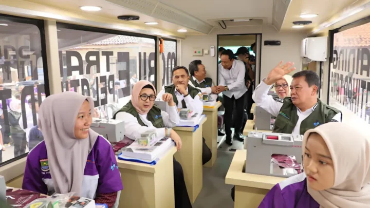 Pemkab Tangerang Luncurkan ‘Mobile Training Unit’ untuk Bawa Pelatihan Kerja ke Pelosok Desa