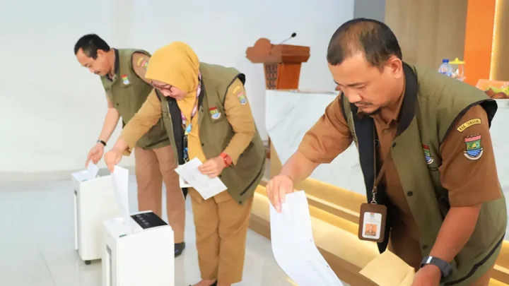Cegah Kebocoran Informasi, BPBD Kabupaten Tangerang Musnahkan 575 Dokumen Tak Lagi Aktif