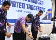 Dishub Kabupaten Tangerang Bersih-bersih Data! 106 Dokumen Usang Dimusnahkan