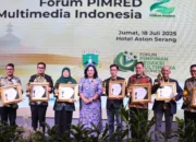 Wakil Ketua III DPRD Tangerang Raih PIMRED Award 2025 Sebagai Legislatif Terbaik