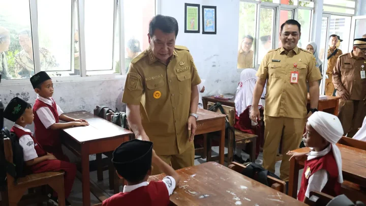 SD Al Hidayah Jadi Lokasi Monitoring Hari Pertama Sekolah oleh Bupati Tangerang