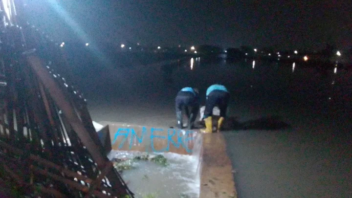 Hujan Deras, Pemkot Tangerang Siagakan Petugas di Kali Ledug Periuk