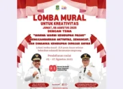Pendaftaran Lomba Mural Kecamatan Tangerang HUT RI ke-80 Resmi Dibuka! Ini Link Formulirnya