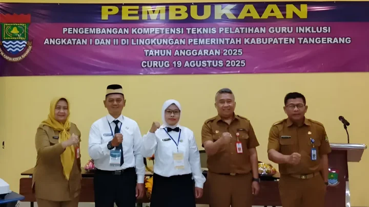 Dukung Akses Pendidikan Setara, Pemkab Tangerang Latih Guru Inklusi Tingkatkan Kompetensi
