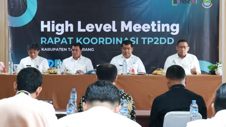 Tinggalkan Cara Manual, Bupati Tangerang Dorong OPD Perkuat Transaksi Nontunai