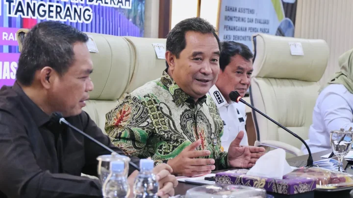 Pemkab Tangerang Dapat Apresiasi Dirjen Polpum Kemendagri Terkait Arahan Presiden dan Mendagri
