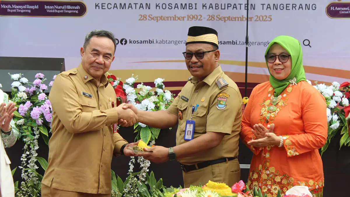 Peringati 33 Tahun Kecamatan Kosambi, Sekda Dorong Sinergi Layanan Publik dan UMKM Lokal