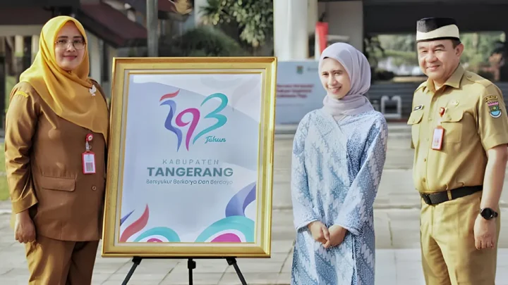 Logo HUT ke-393 Kabupaten Tangerang Resmi Diluncurkan, Fathiya Rahma Jadi Pemenang