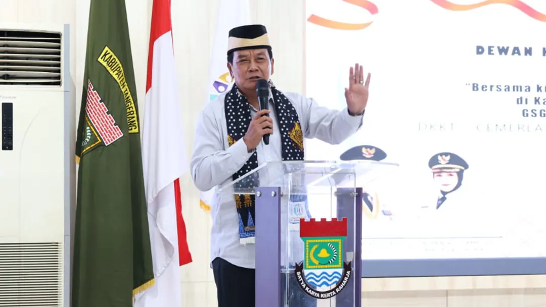 Bupati Tangerang Resmi Kukuhkan Pengurus DKKT, Tekankan Peran Seni Budaya