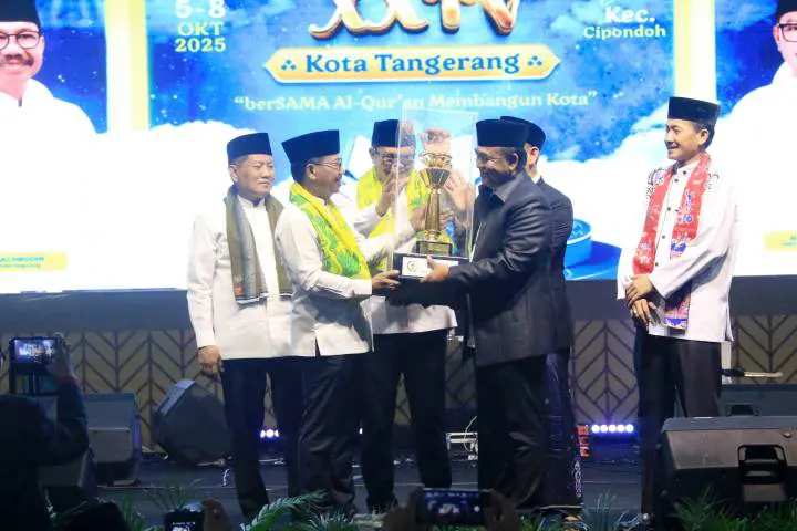 Kecamatan Cipondoh Sabet Juara Umum MTQ ke-24 Tingkat Kota Tangerang