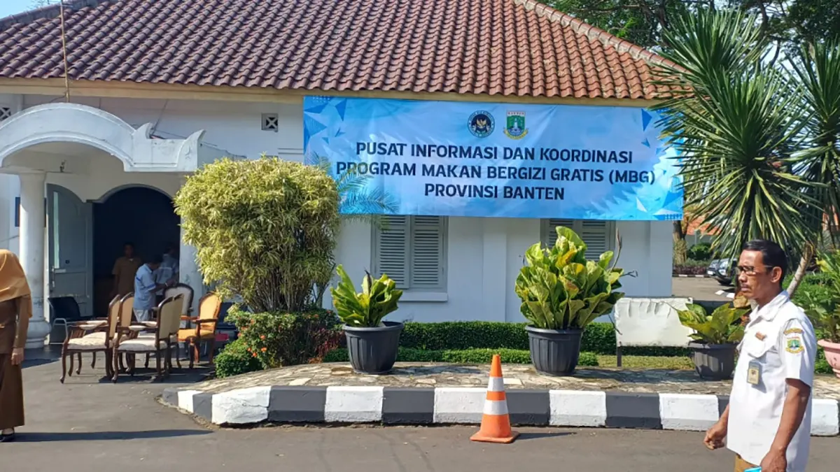 Sekretariat Program Makan Bergizi Gratis (MBG) Dibentuk, Gubernur Banten Incar 70% Realisasi Oktober 2025