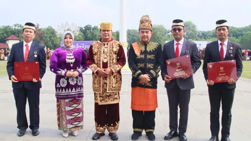 upacara hut kabupaten tangerang