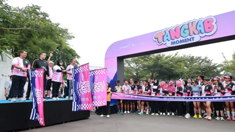 Wabup Tangerang Lepas Ribuan Peserta Tangkab Fun Run 2025