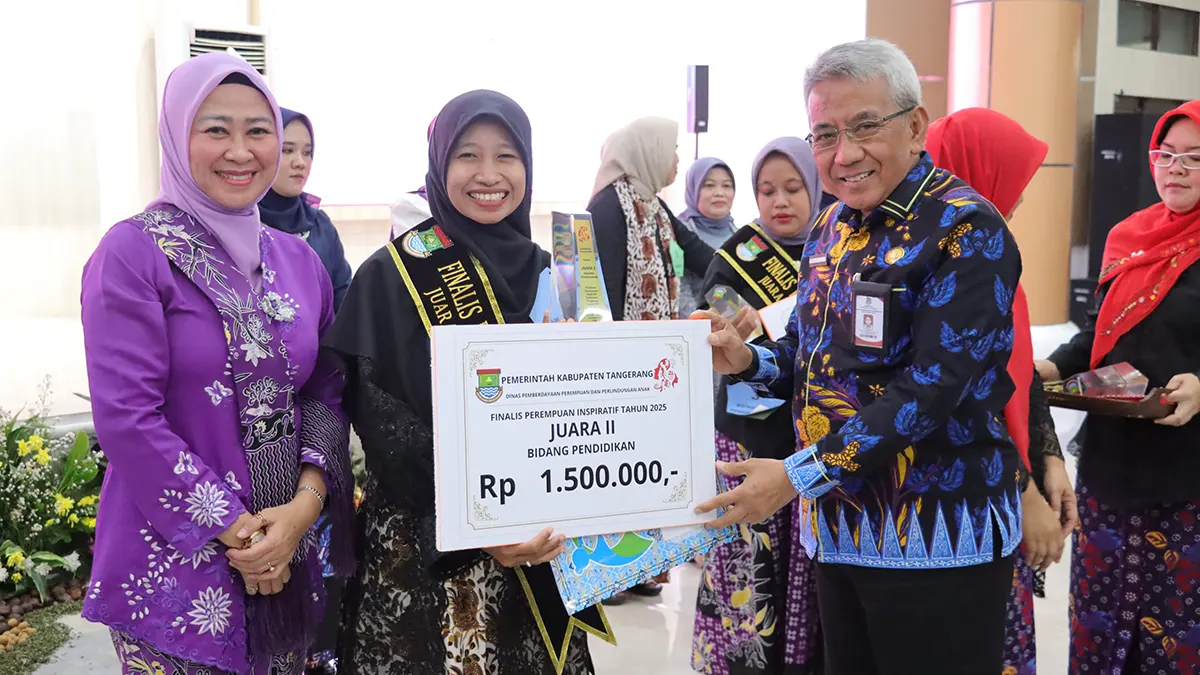 Puncak Ajang Perempuan Inspiratif Kabupaten Tangerang 2025, Ini 12 Pemenangnya