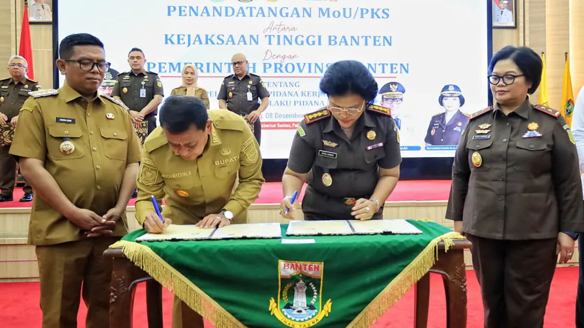 Bupati Tangerang Siap Dukung Pidana Kerja Sosial, Kolaborasi dengan Kejati Banten